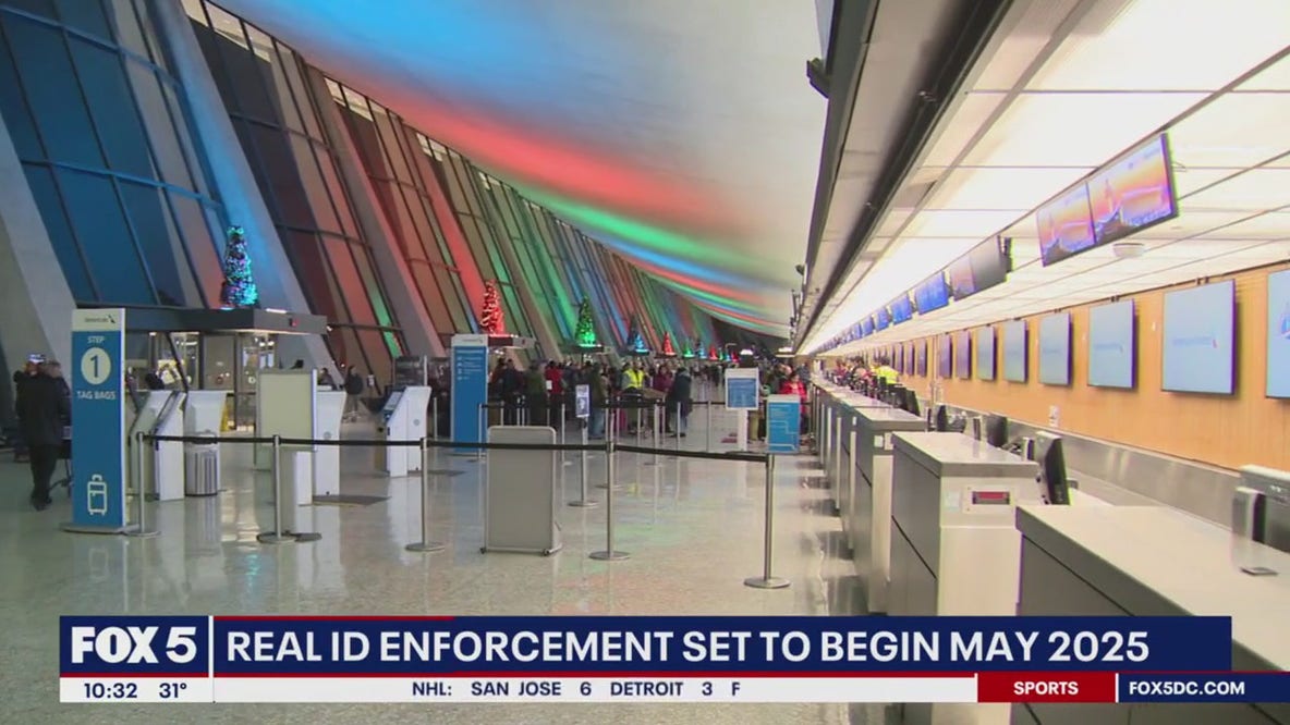 Starting May 2025, your driver’s license won’t be enough for air travel